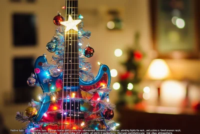 Christmas Tree Guitar