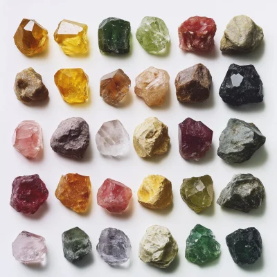 Rough Gemstone Collection