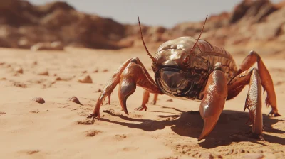 Alien Insect on Mars