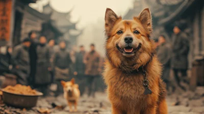 Barking Dog in Ancient China