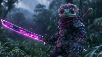 Chrono Trigger Frog Swordsman