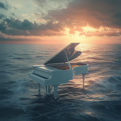 Piano in the Sea