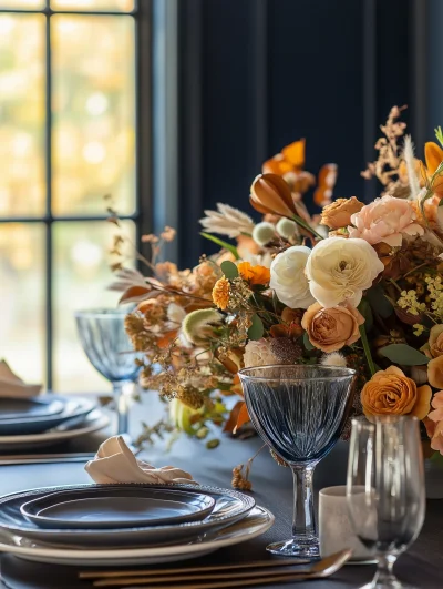 Thanksgiving Table Setup