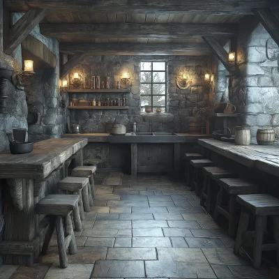 Ancient Viking Kitchen