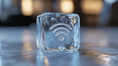 WiFi Icon in Ice Cube