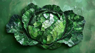 Mirror Mosaic Cabbage