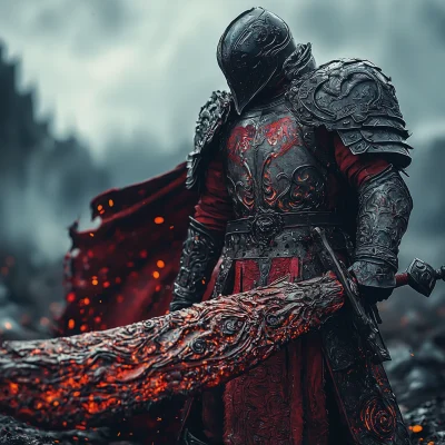 Warrior of the Scorched Battlefield