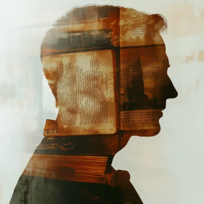 Double Exposure Silhouette