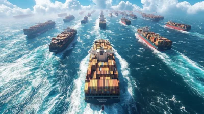 Cargo Ships Racing