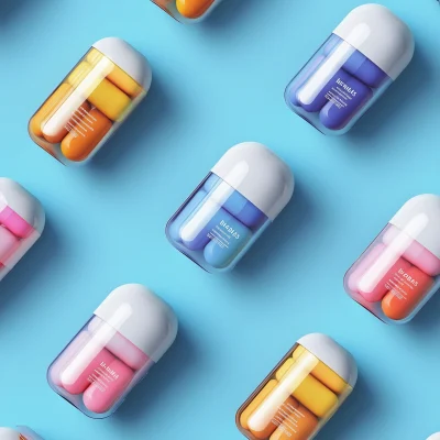 Antibacterial Pills Packaging