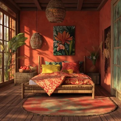 Tropical Bedroom Inspiration