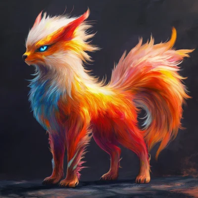 Fiery Phoenix Sphinx