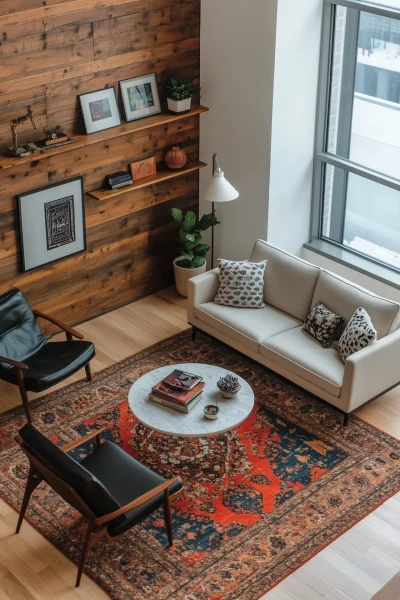 Modern Condo Living Room