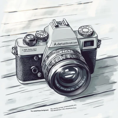 Vintage Camera Illustration