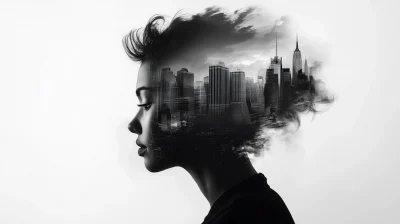 Surreal City Portrait