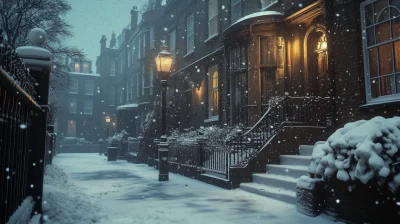 Victorian London Winter