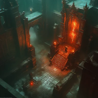 Diablo 4 Dungeon Layout