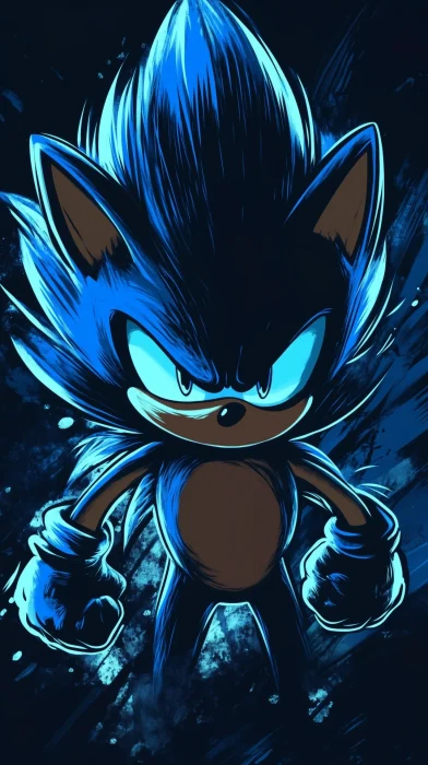 Sonic the Hedgehog Illustration