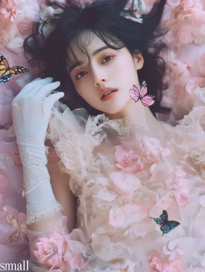 Dreamy Floral Pose