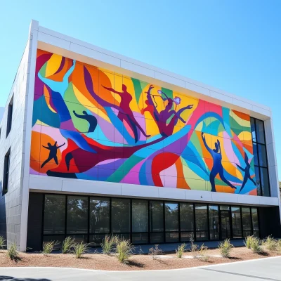 Mural of Student Learning