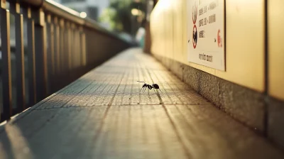 Black Ant Close-Up