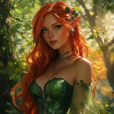 Enchanting Elf Woman