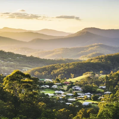 Sunrise Over Northern Rivers Valley