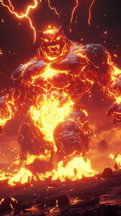 Colossal Lava Boss