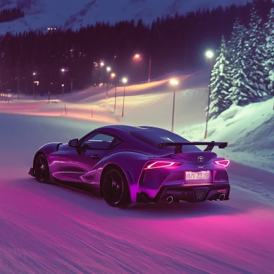 Dynamic Supra on Snow