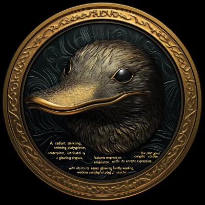 Mystical Platypus Coin