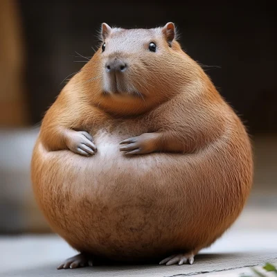 Obese Capibara Photo