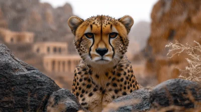 Arabian Cheetah in Diriyah