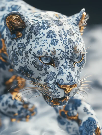 Porcelain Leopard