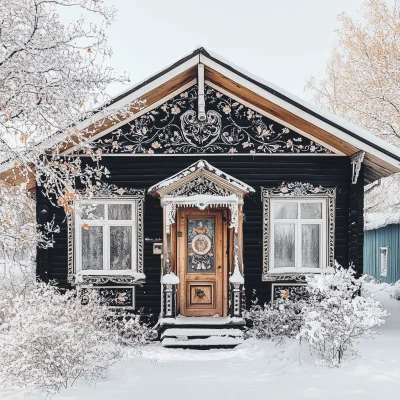 Ornate Black House