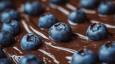 Chocolate and Blueberries