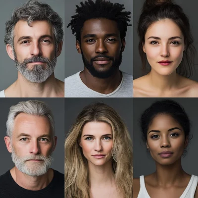 Diverse Headshots Collection