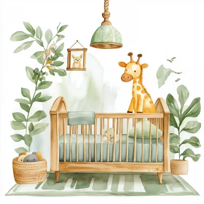 Baby Room Cliparts Collection