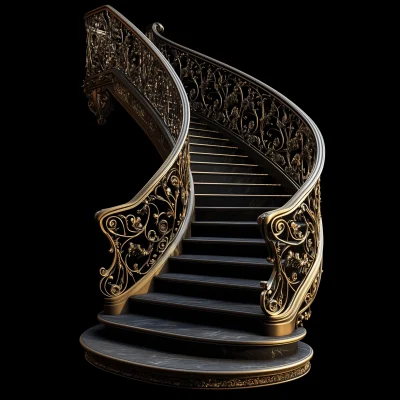 Ornate Staircase