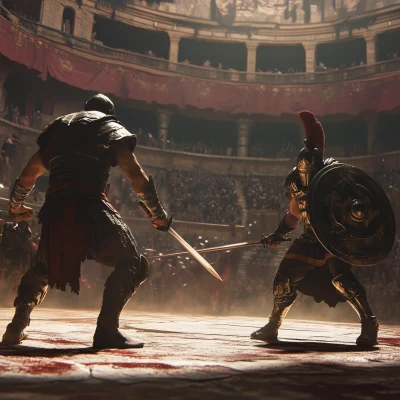 Brutal Gladiator Duel