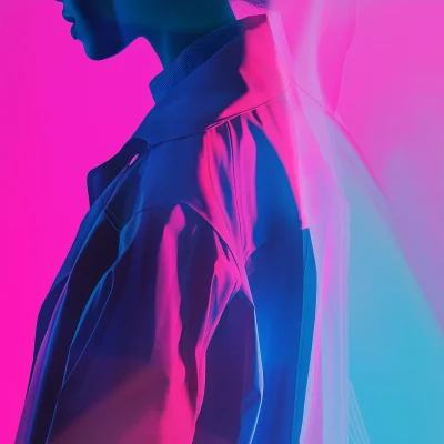 Neon Fashion Abstract