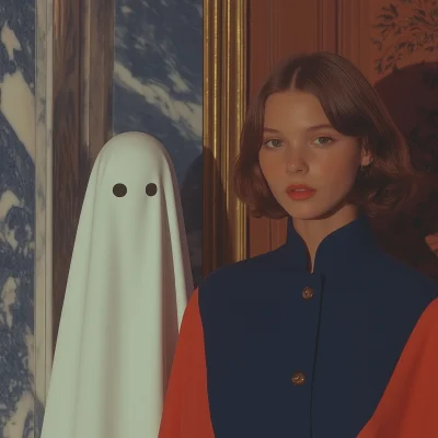 1960s Glamour Shot with a Ghost