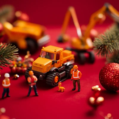 Christmas Construction Playtime