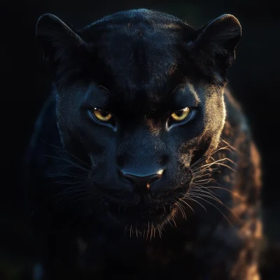 Black Panther in the Wild