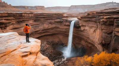 Adventure at the Waterfall