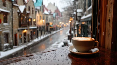 Cozy Café in Quebec City