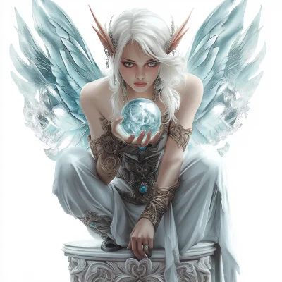 Fairy with Crystal Ball