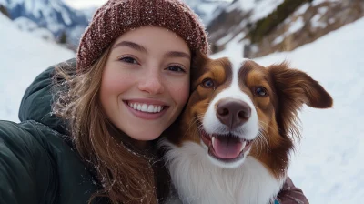 Selfie in the Alps