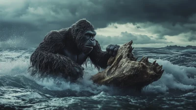 King Kong in Turbulent Waters