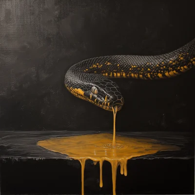 Snake Dropping Venom