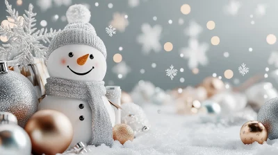 Christmas Snowman Decoration